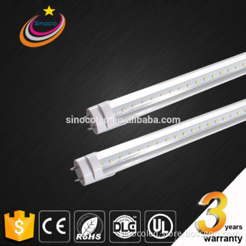 UL cUL DLC CE ROHS certified T8 led tube lighting with three years warranty